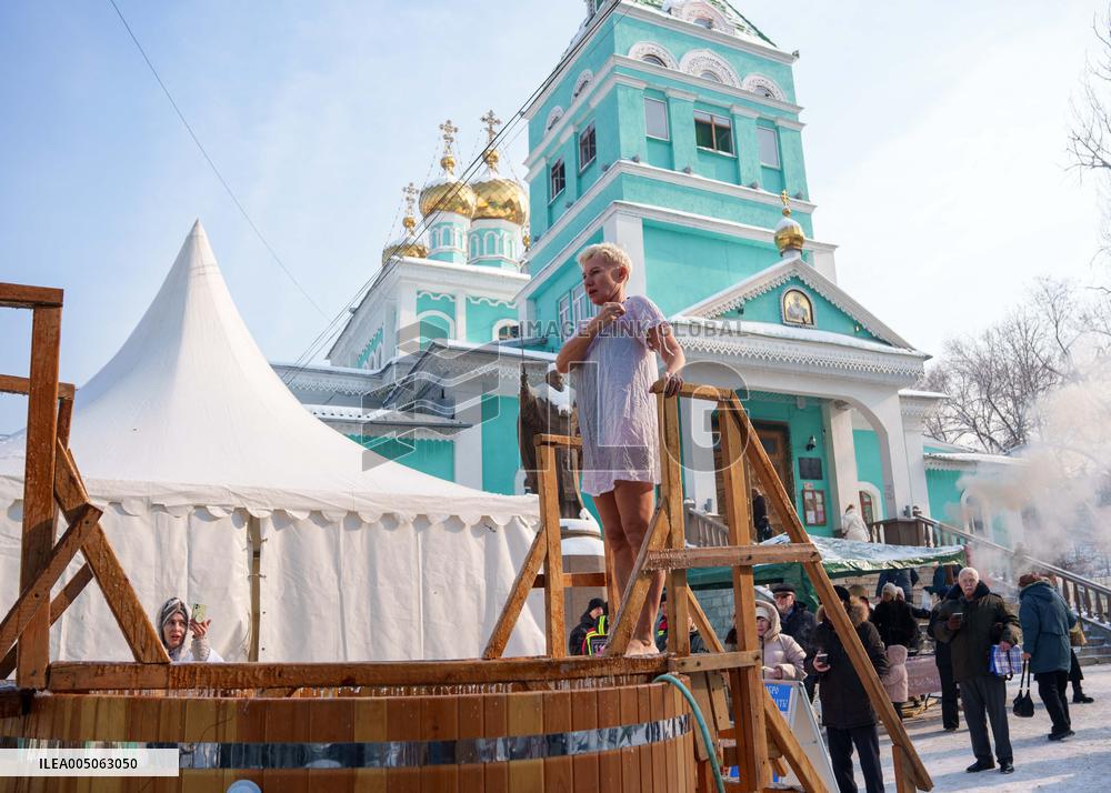 Orthodox Epiphany Celebrations - Kazakhstan