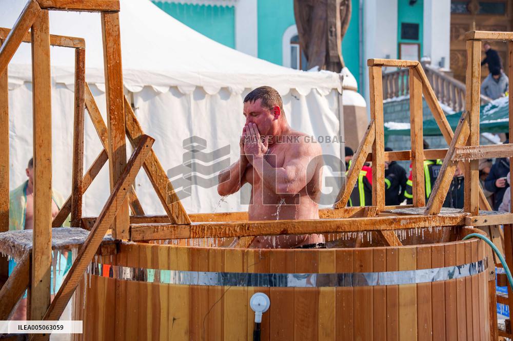 Orthodox Epiphany Celebrations - Kazakhstan