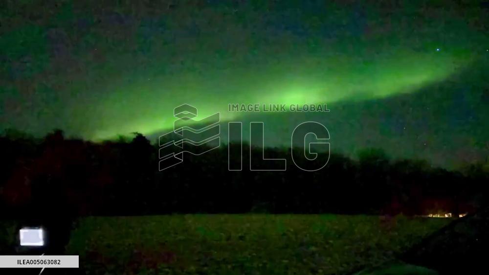 Rare Solar Storm Triggers Northern Lights Across Europe and North America 3