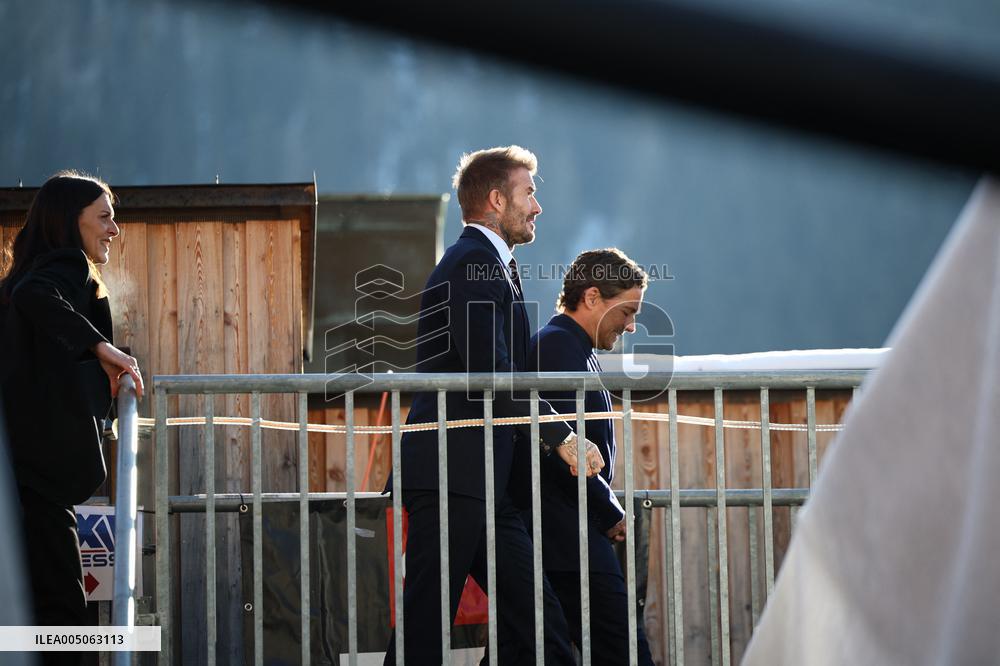 David Beckam at World Economic Forum Annual Meeting 2026 - Davos