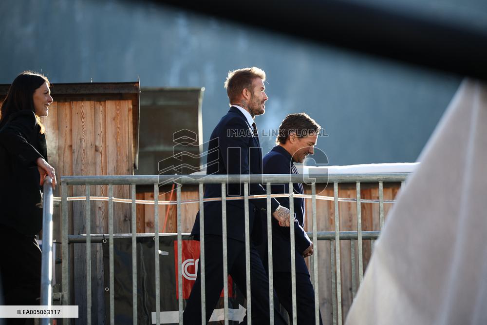 David Beckam at World Economic Forum Annual Meeting 2026 - Davos