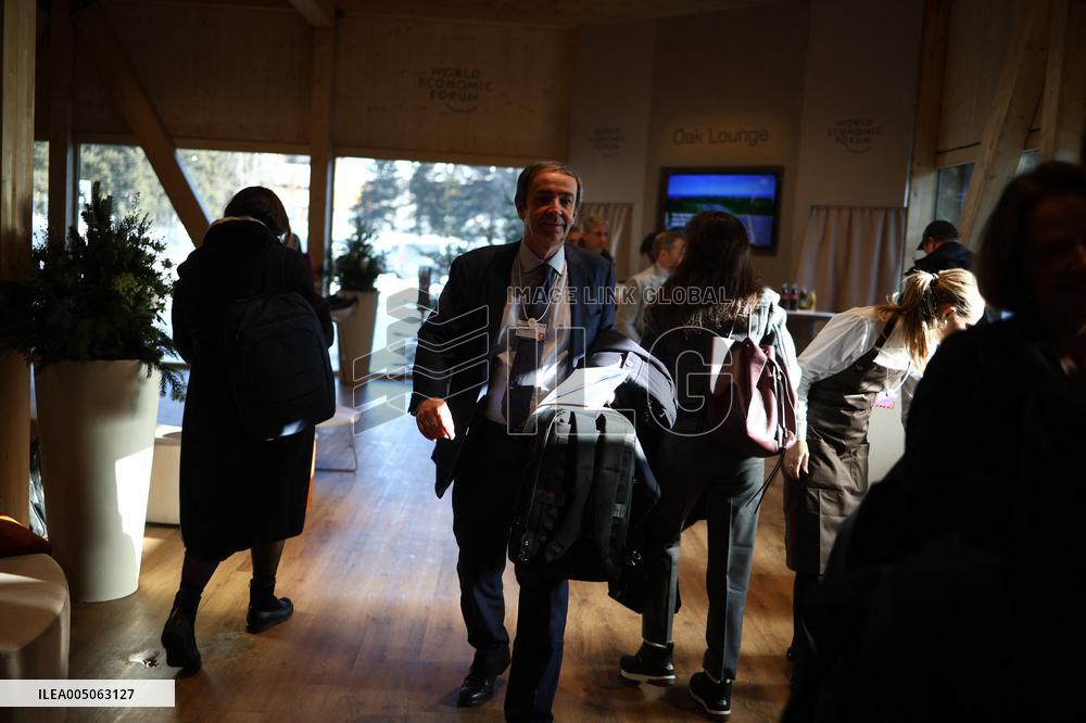 Bernard Fontana at World Economic Forum Annual Meeting 2026 - Davos