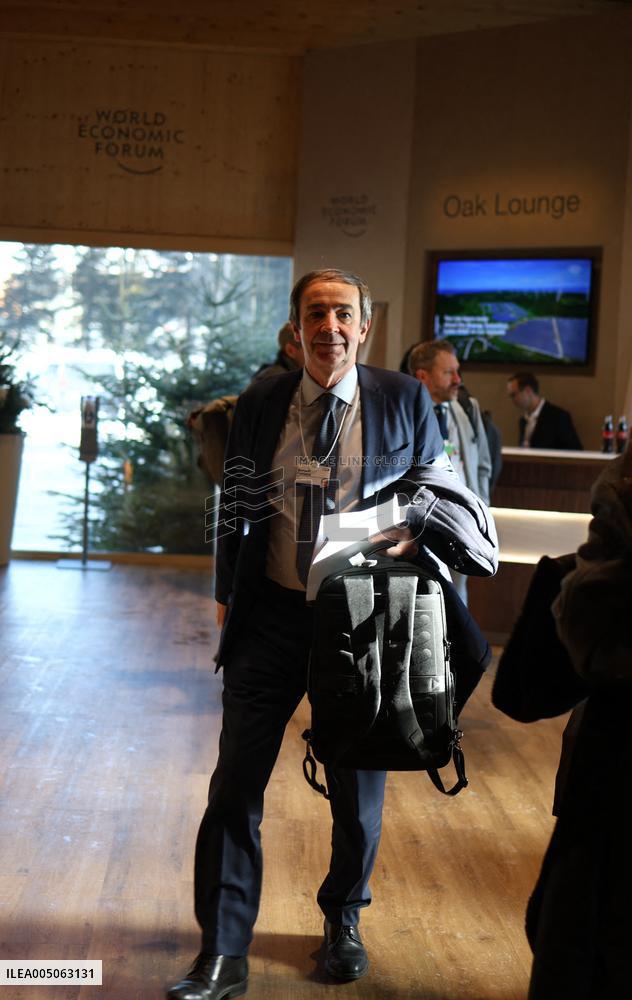 Bernard Fontana at World Economic Forum Annual Meeting 2026 - Davos