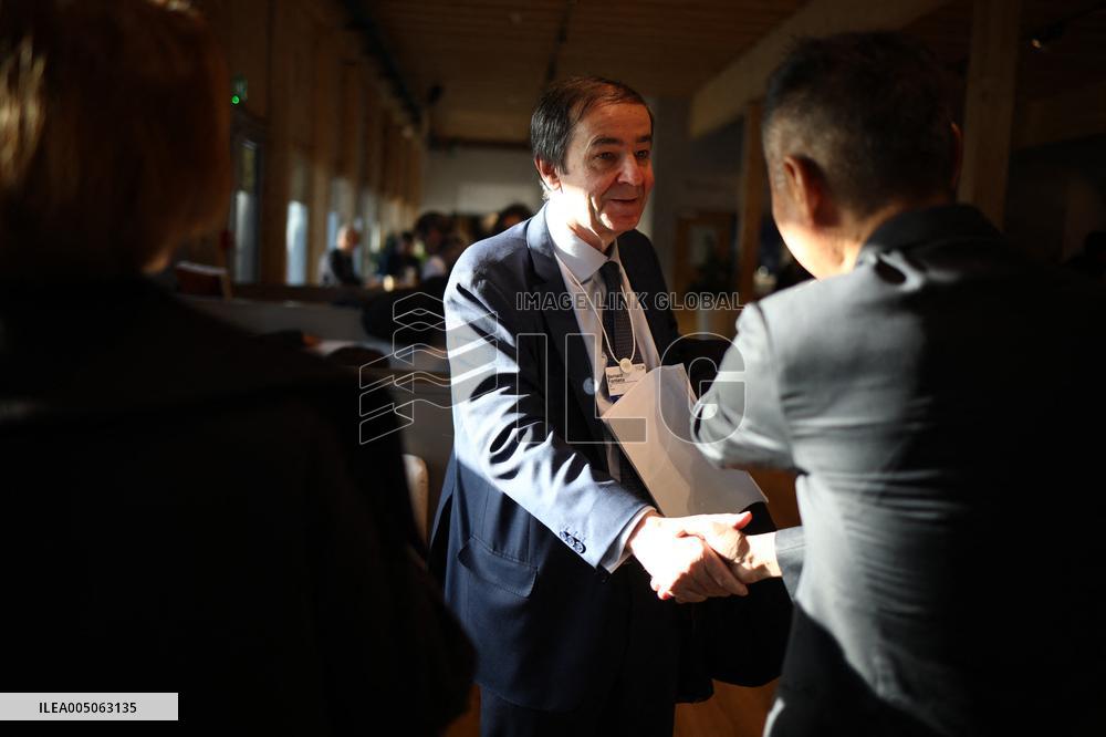 Bernard Fontana at World Economic Forum Annual Meeting 2026 - Davos