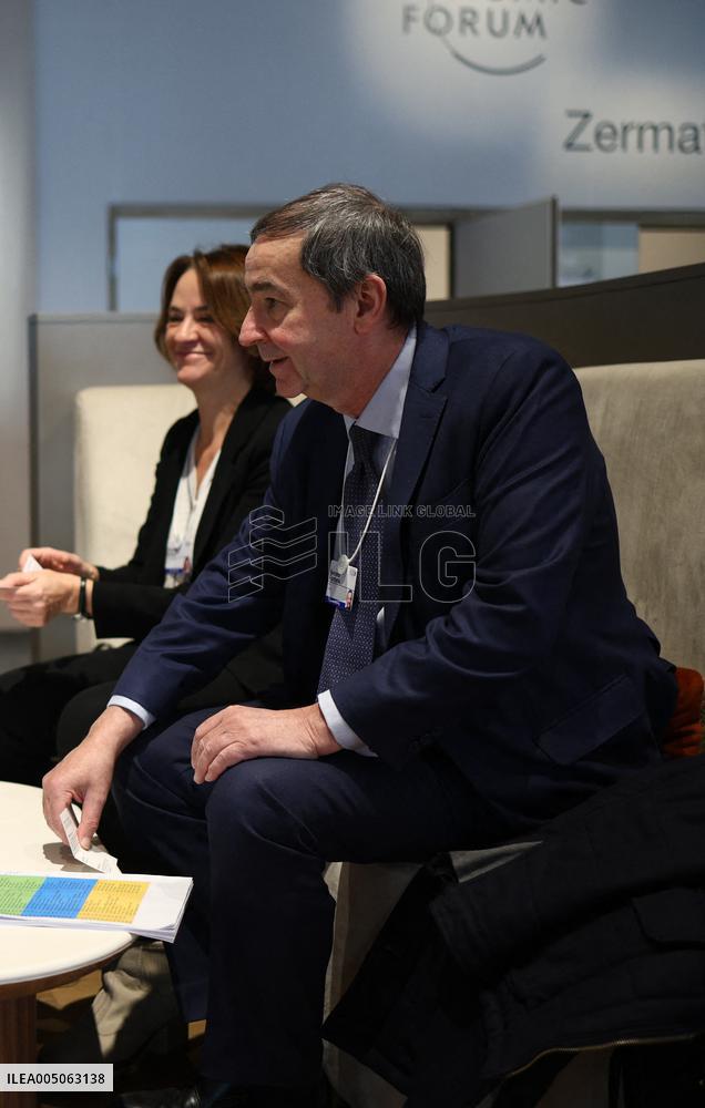 Bernard Fontana at World Economic Forum Annual Meeting 2026 - Davos