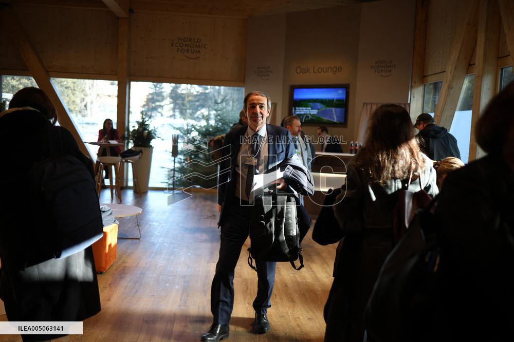 Bernard Fontana at World Economic Forum Annual Meeting 2026 - Davos