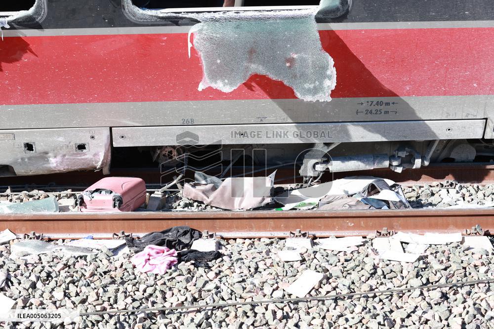 Rescue Efforts Continue After Tragedy In Adamuz - Spain