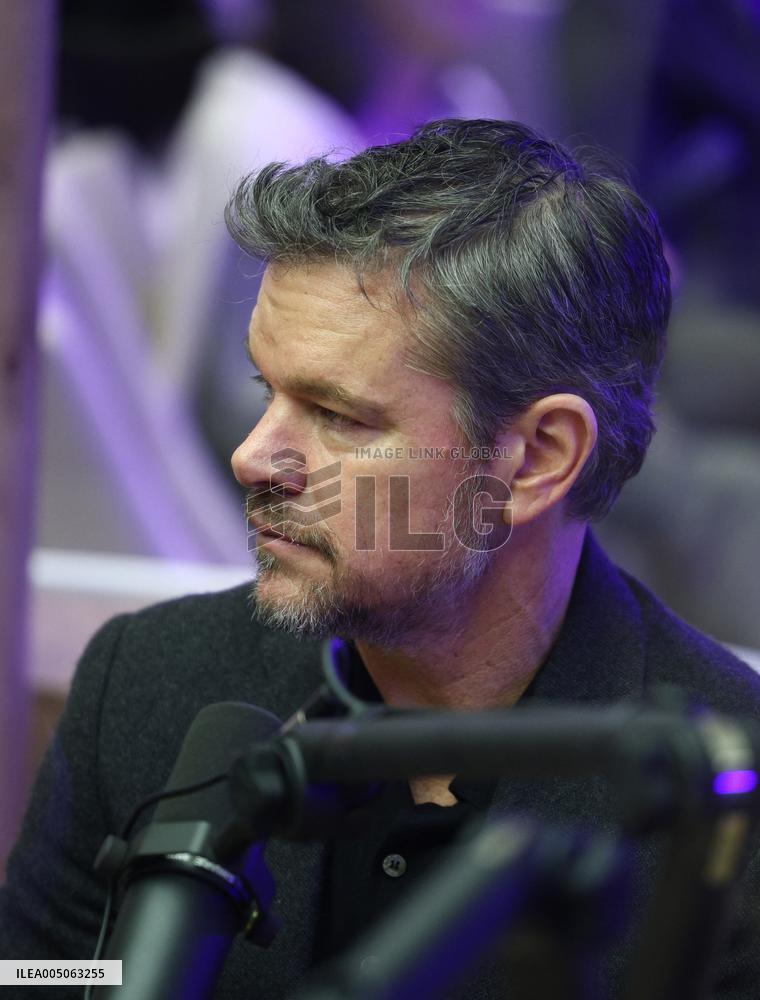 Matt Damon At World Economic Forum Annual Meeting - Davos