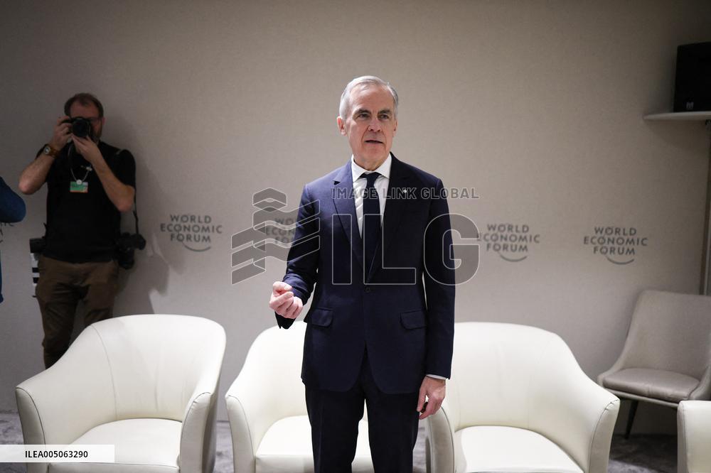 Mark Carney At World Economic Forum Annual Meeting - Davos