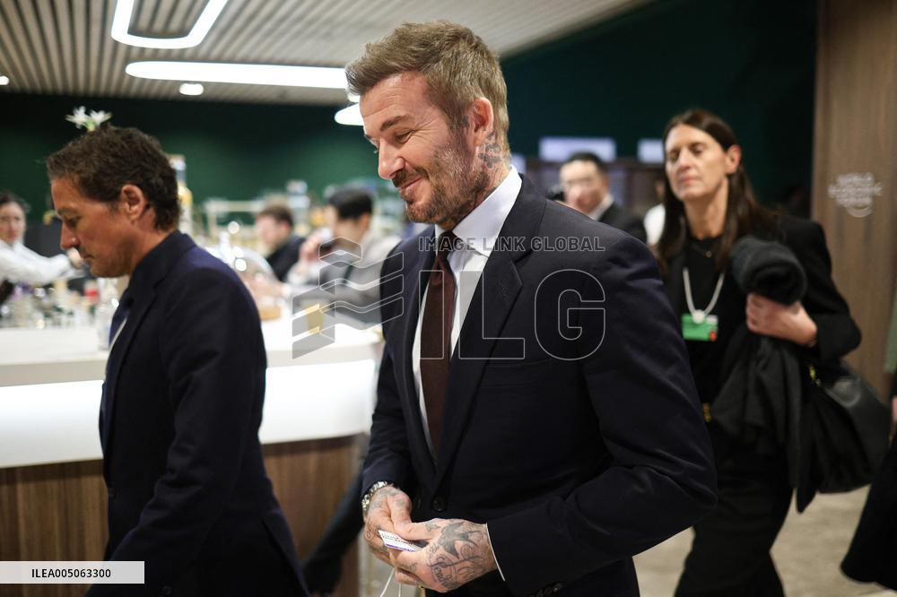 David Beckham At World Economic Forum Annual Meeting - Davos