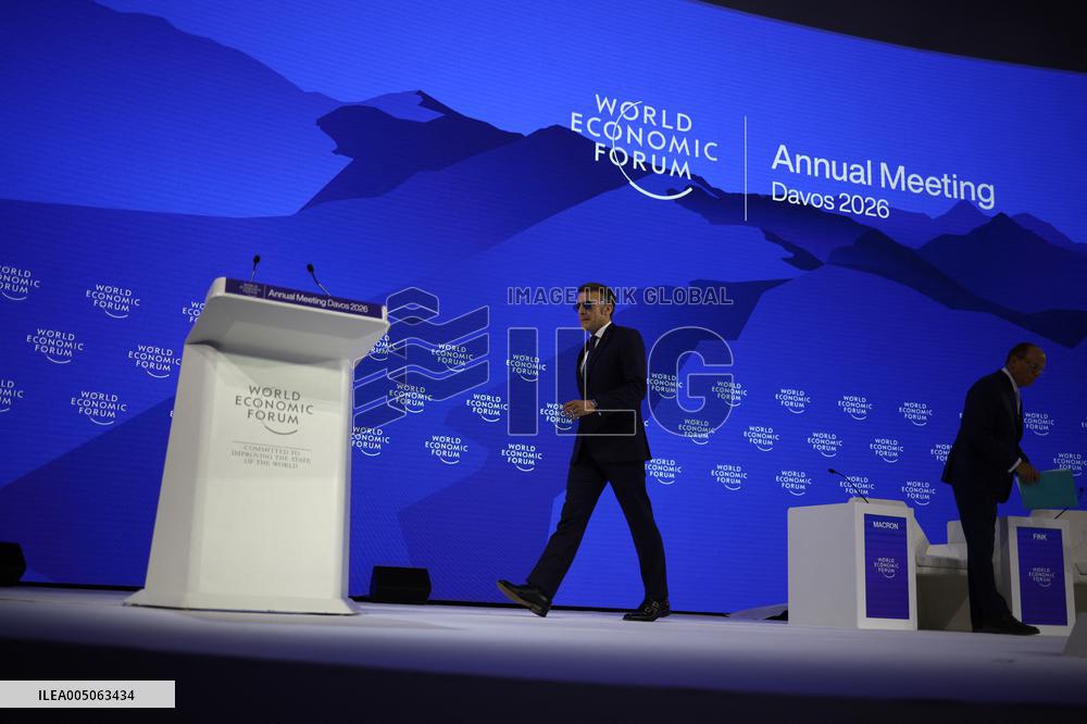 Macron at World Economic Forum Annual Meeting 2026 - Davos