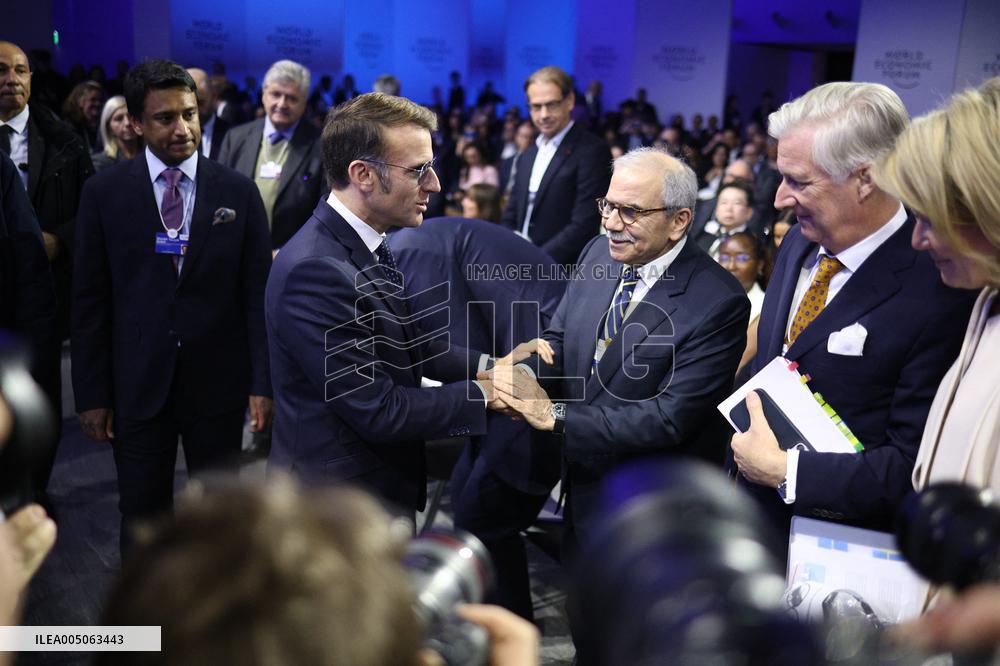 Macron at World Economic Forum Annual Meeting 2026 - Davos