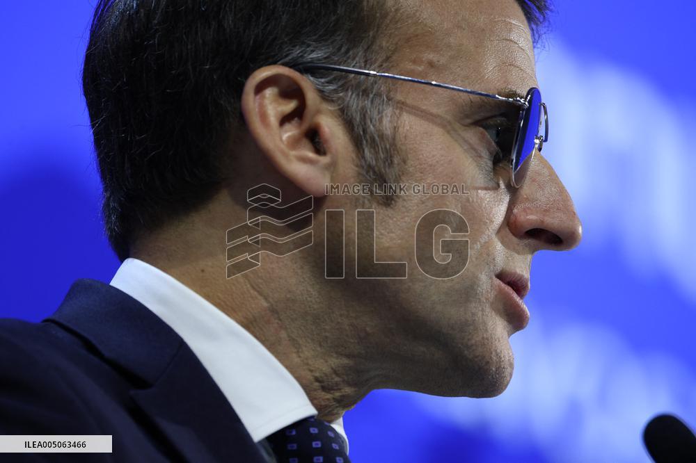 Macron at World Economic Forum Annual Meeting 2026 - Davos