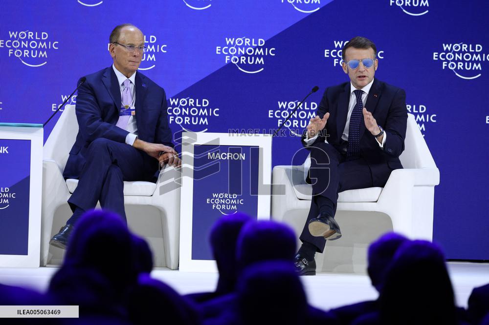 Macron at World Economic Forum Annual Meeting 2026 - Davos