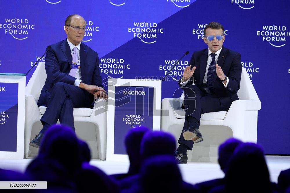 Macron at World Economic Forum Annual Meeting 2026 - Davos