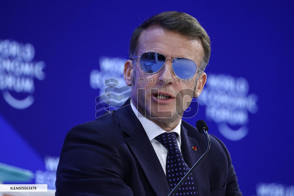 Macron at World Economic Forum Annual Meeting 2026 - Davos