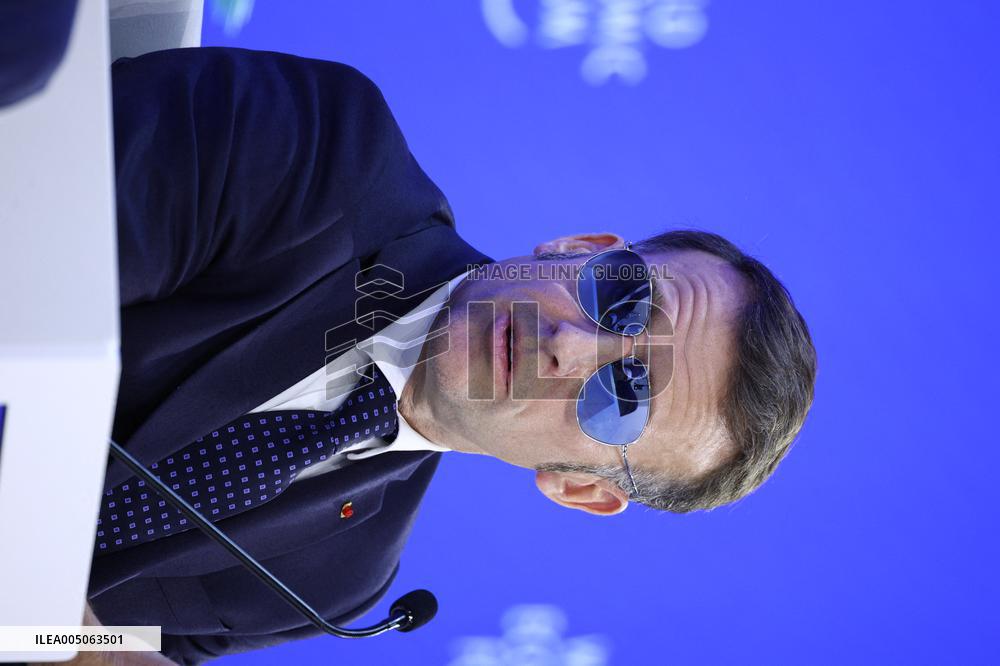 Macron at World Economic Forum Annual Meeting 2026 - Davos