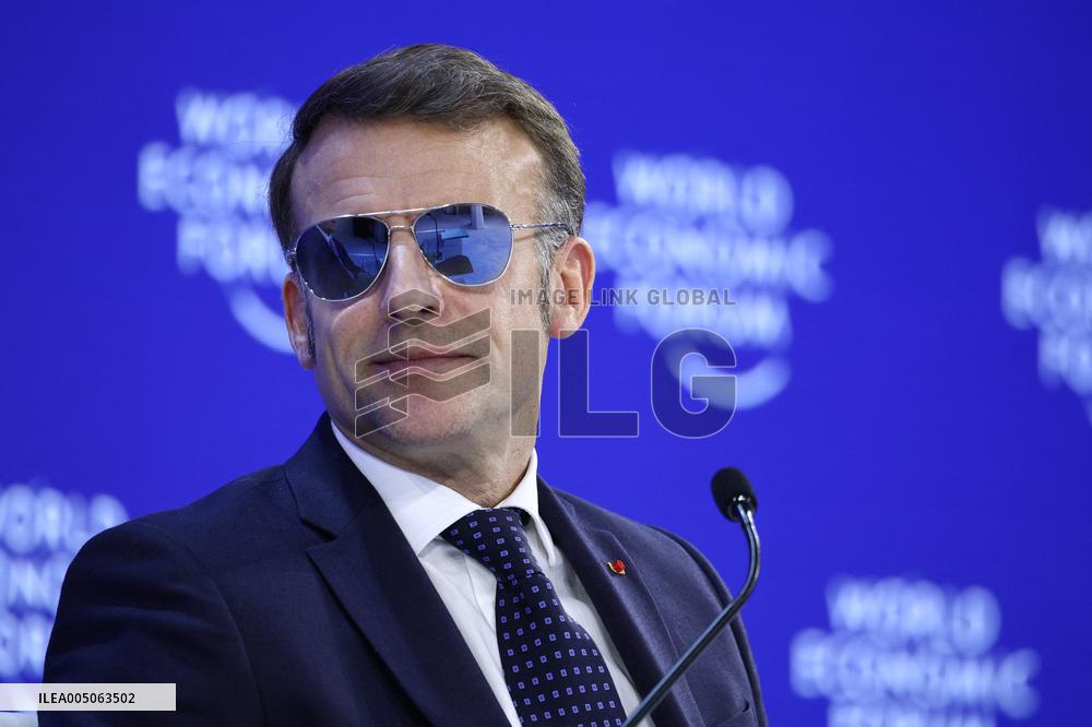 Macron at World Economic Forum Annual Meeting 2026 - Davos