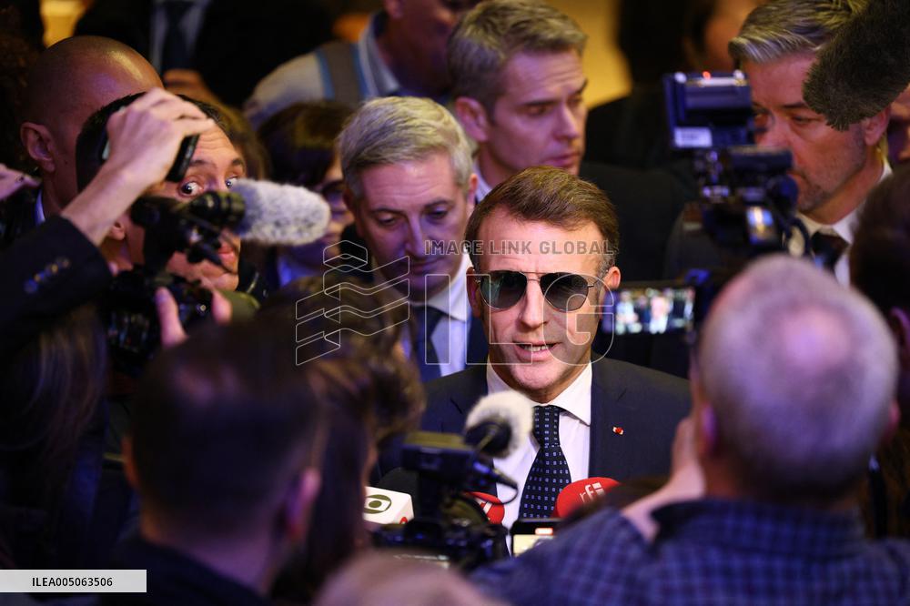 Macron at World Economic Forum Annual Meeting 2026 - Davos