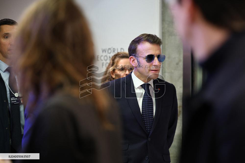 Macron at World Economic Forum Annual Meeting 2026 - Davos