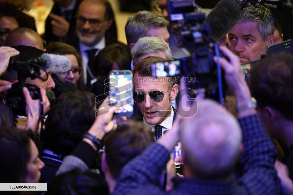 Macron at World Economic Forum Annual Meeting 2026 - Davos
