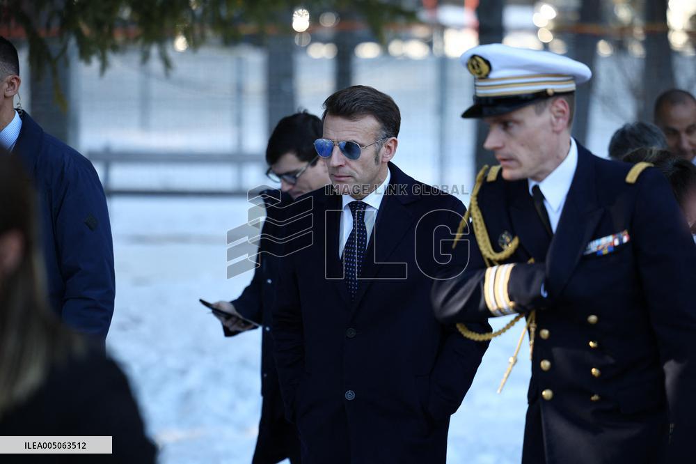 Macron at World Economic Forum Annual Meeting 2026 - Davos