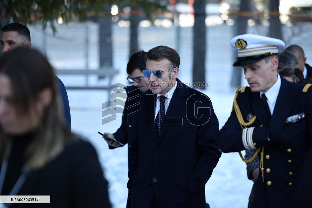 Macron at World Economic Forum Annual Meeting 2026 - Davos