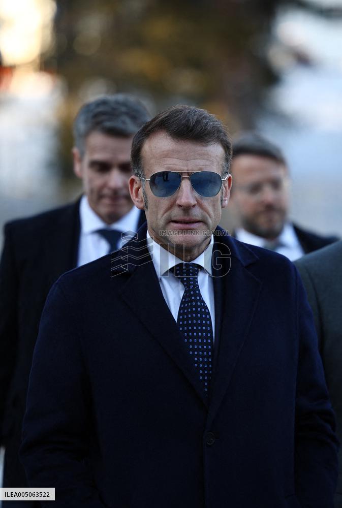 Macron at World Economic Forum Annual Meeting 2026 - Davos