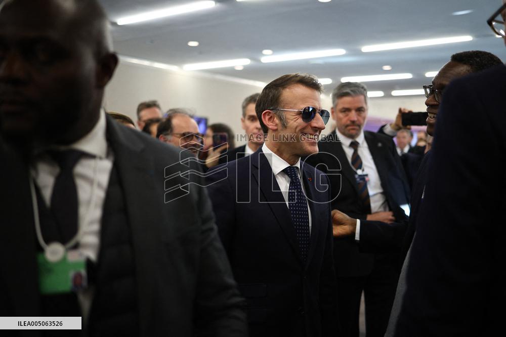 Macron at World Economic Forum Annual Meeting 2026 - Davos