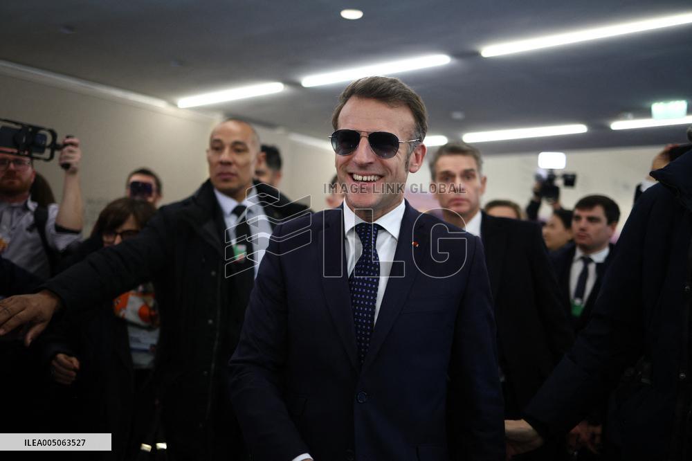 Macron at World Economic Forum Annual Meeting 2026 - Davos