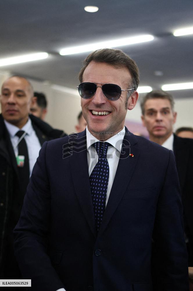 Macron at World Economic Forum Annual Meeting 2026 - Davos