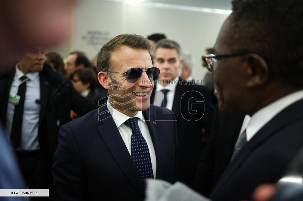Macron at World Economic Forum Annual Meeting 2026 - Davos