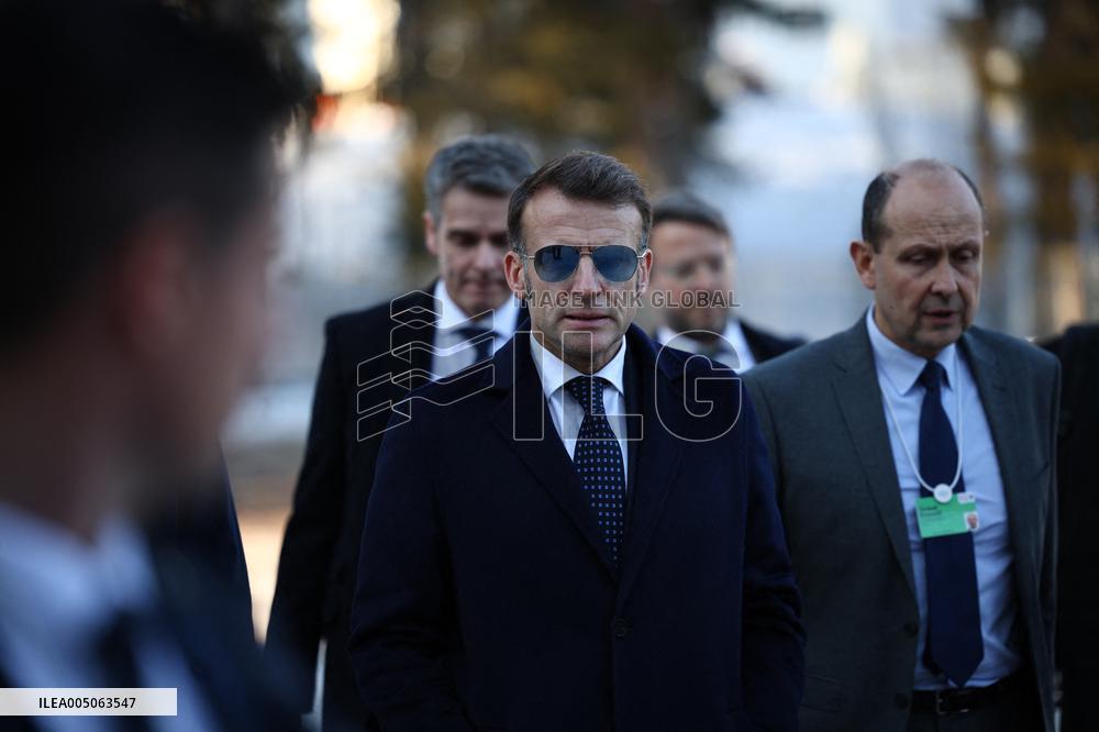 Macron at World Economic Forum Annual Meeting 2026 - Davos