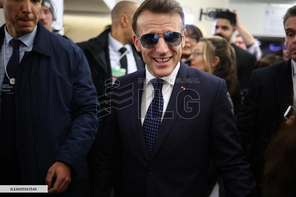 Macron at World Economic Forum Annual Meeting 2026 - Davos