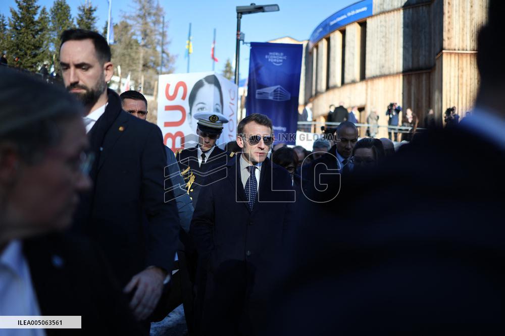 Macron at World Economic Forum Annual Meeting 2026 - Davos