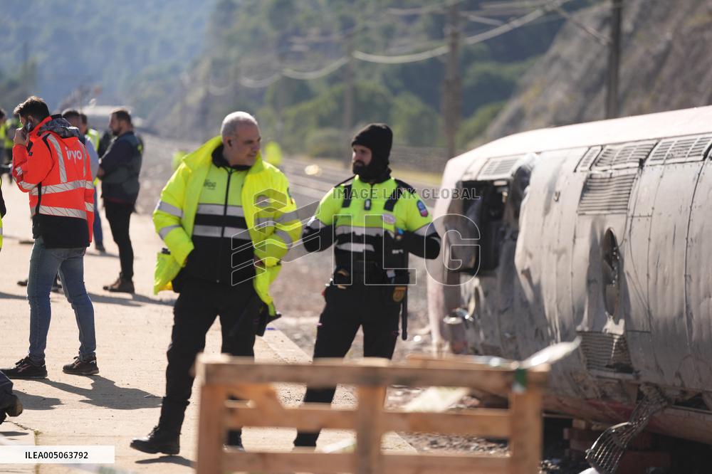 Train Derailment Aftermath - Adamuz