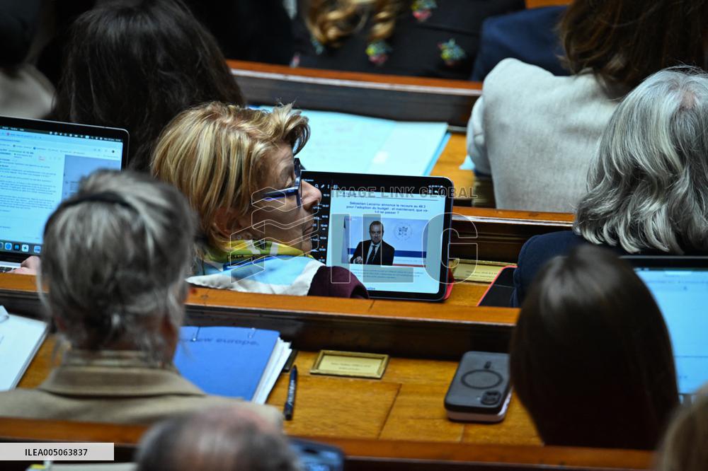 Session of Questions to The Government - Paris