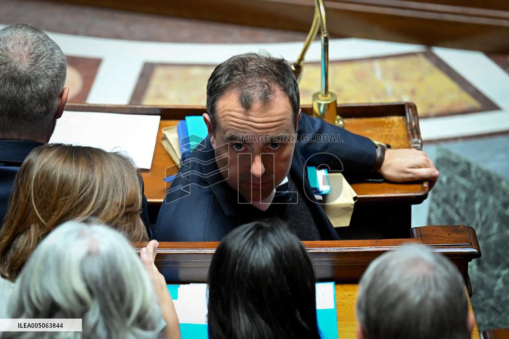 Session of Questions to The Government - Paris