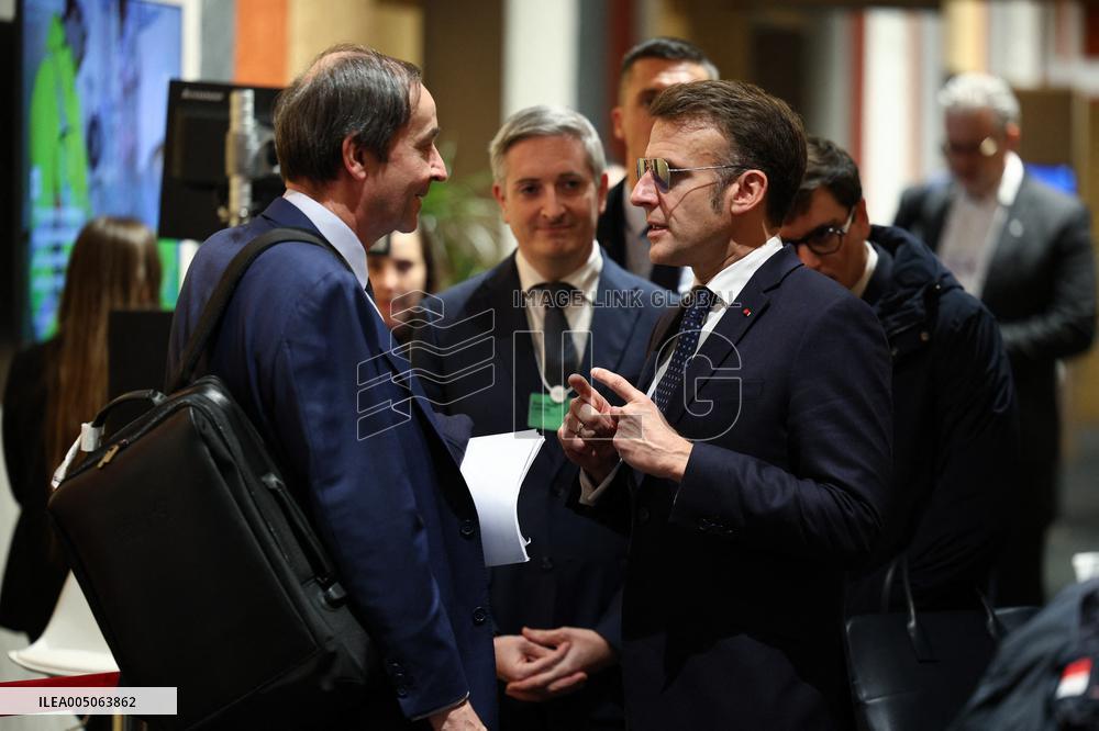 Macron at World Economic Forum Annual Meeting 2026 - Davos