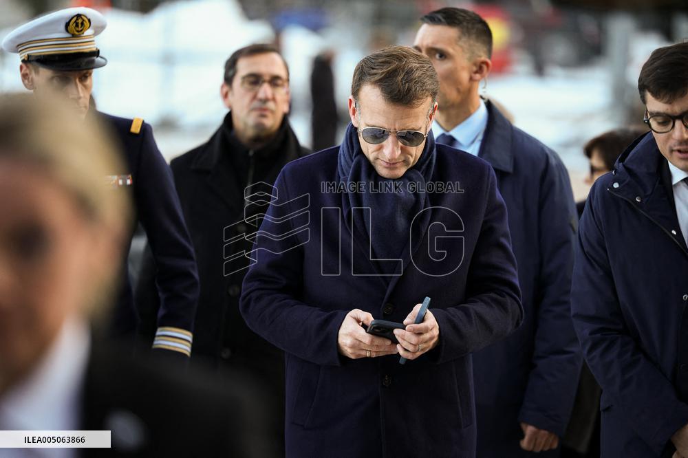 Macron at World Economic Forum Annual Meeting 2026 - Davos