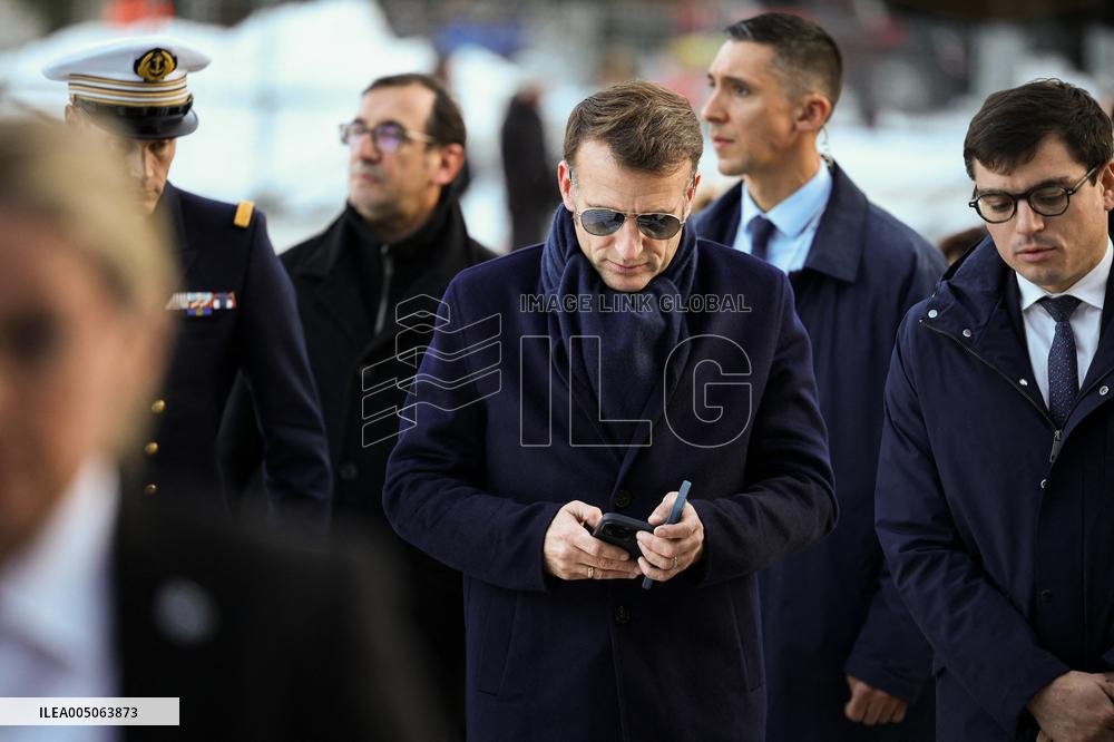 Macron at World Economic Forum Annual Meeting 2026 - Davos