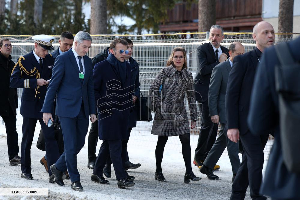 Macron at World Economic Forum Annual Meeting 2026 - Davos