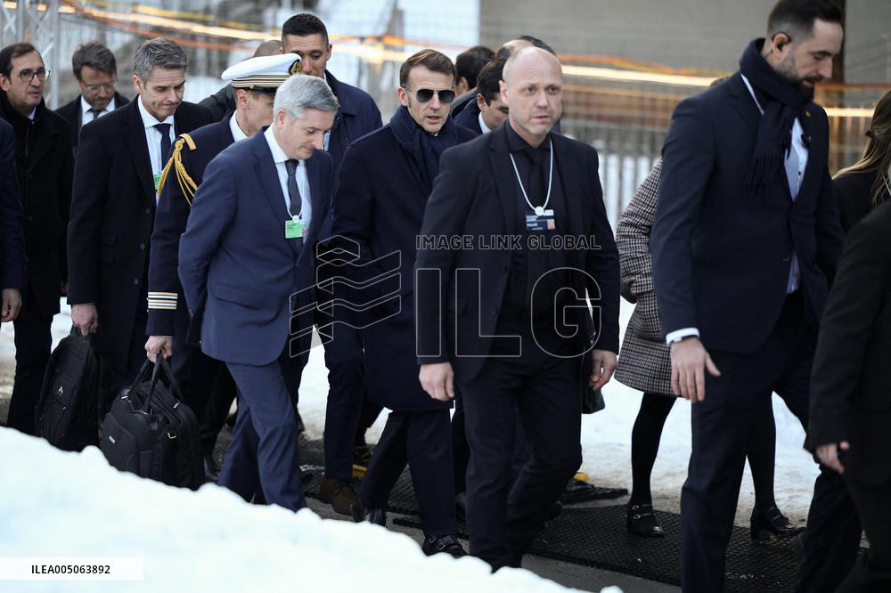 Macron at World Economic Forum Annual Meeting 2026 - Davos