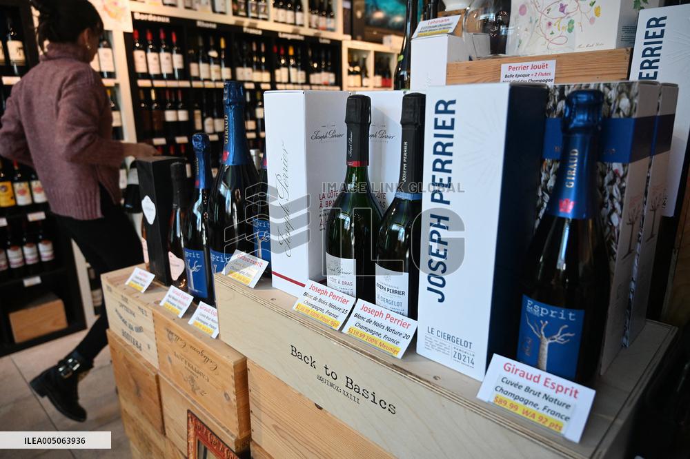 President Trump threatened to impose 200 percent tariffs on French wine