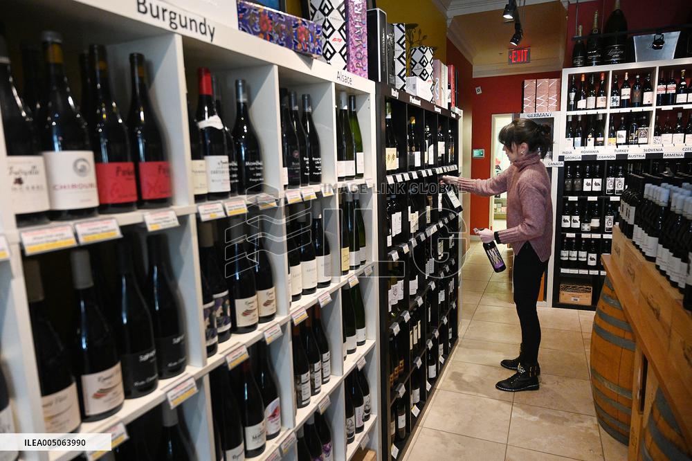 President Trump threatened to impose 200 percent tariffs on French wine