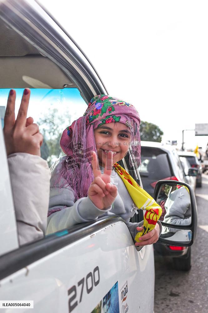 Demonstration in Support of Kurds in Syria - Iraq