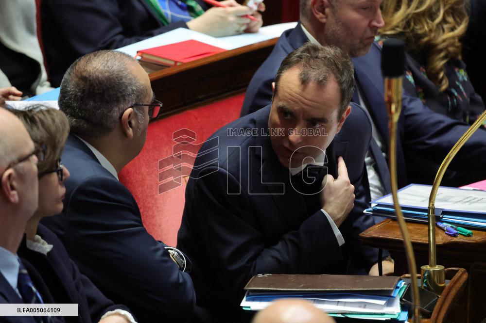 Session of Questions to The Government - Paris