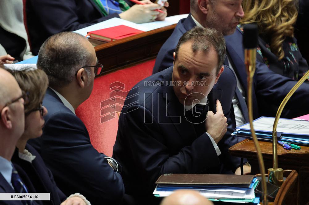 Session of Questions to The Government - Paris