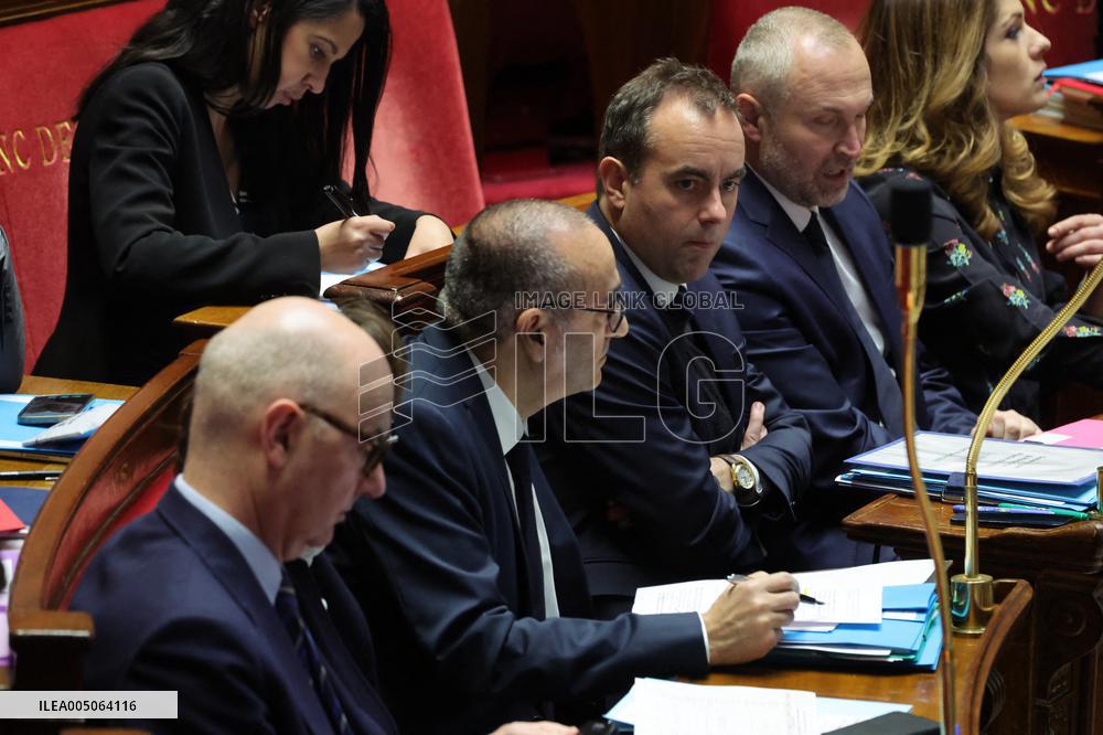 Session of Questions to The Government - Paris