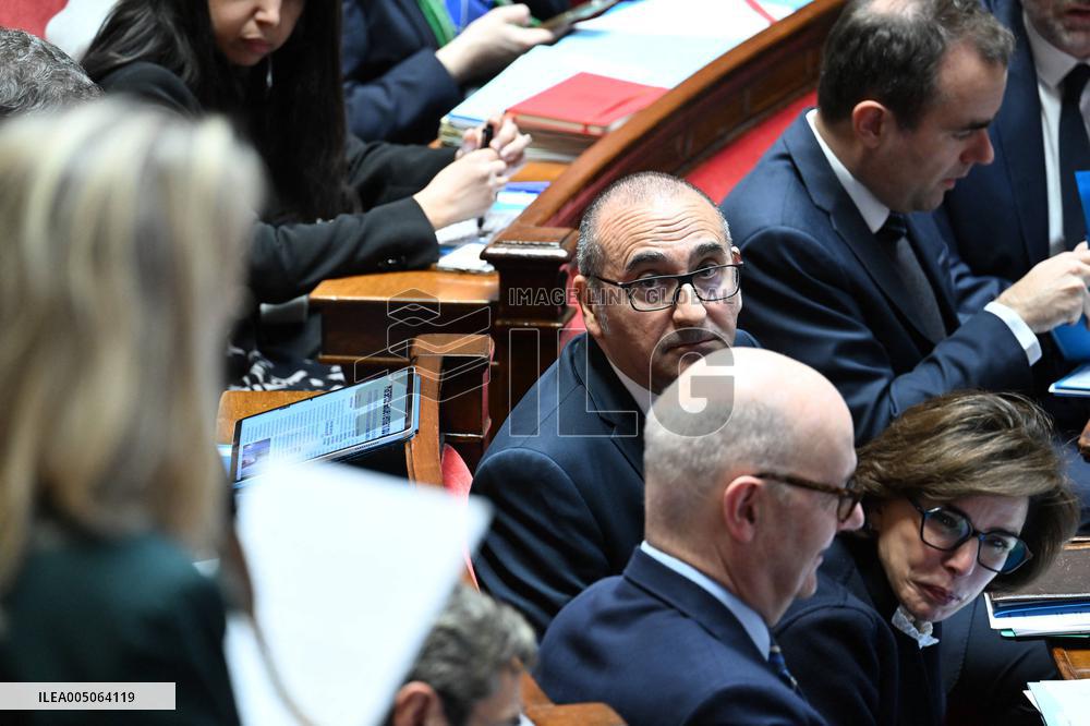 Session of Questions to The Government - Paris